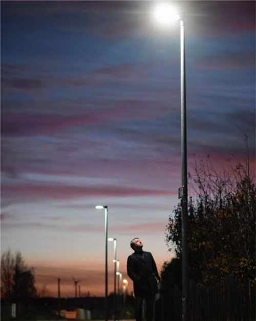 Straßenbeleuchtung mit LED: Sie hat in Grabenstätt und Erlstätt schon über 70 Prozent Strom eingespart.