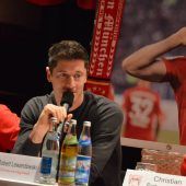 Robert Lewandowski findet Stimmung in Obing „richtig geil“