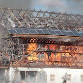 Großbrand auf Bauernhof in Frasdorf