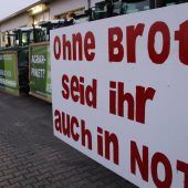 Bauern-Protest in Memmingen