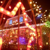 Zankapfel Weihnachtsbeleuchtung