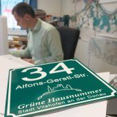 Zoff um grüne Hausnummern