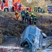 Dramatischer Unfall: 89-Jähriger ertrinkt in Löschweiher