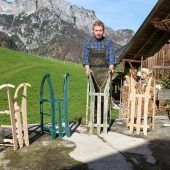Schlittenbauer mit Tradition