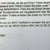Die Probleme mit der MVV-Reform