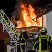 Tödliches Feuerdrama in Traunreut