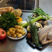 Bachmeiers Weihnachtsmenü mit Lachs, Poularde, Panna-Cotta und gebrannten Mandeln