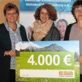 4000 Euro für Kinderschutzbund