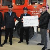 2000 Euro für die Feuerwehr