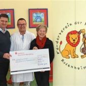 Zosseder spendet an Kinderklinik