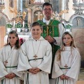 Drei neue Ministranten