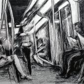 Licht und Schatten in der Metro