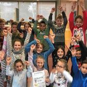 Projekt „Autofrei zur Schule“ an der Grundschule Erlenau