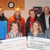 8000-Euro-Spende zum Jubiläum