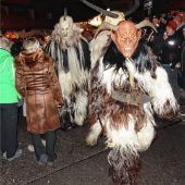 Gruselige Gestalten beim Kramperllauf in Reit im Winkl