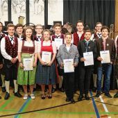 Ehrungen bei der Musikkapelle