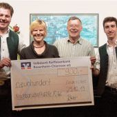 Wertacher Burschen spenden an die Nachbarschaftshilfe