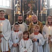 Neue Ministranten in St. Nikolaus