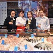 Frischer Fisch bei Karstadt