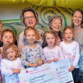 Spende für den Förderverein der Kinderklinik Rosenheim