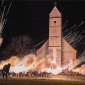 Laute Salven am Barbaratag