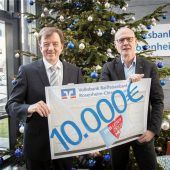 Volksbank Raiffeisenbank zeigt wieder Herz für die Region