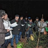 Lebende Krippe in Westerham – mit drei Monate altem Maxi als Jesuskind