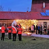 Glühwein mit Blasmusik