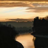 Abendstimmung am Innkanal