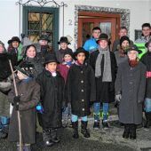Leitenberger Klöpfelkinder unterwegs