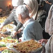 Weihnachtsfeier im Sprach-Café