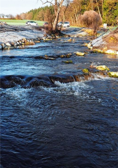 An der Murn bei Griesstätt können die Fische wieder wandern. Fotos Weithofer
