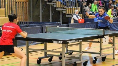 Anastasia Bondareva musste in ihrem Einzel zwar etwas zittern, sorgte am Ende aber für den 6:0-Endstand. Foto  Erlich