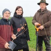 Aktion des Landschaftspflegeverbandes „Sträucher verbinden“