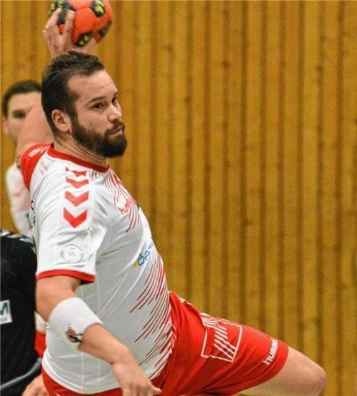 Bruckmühls Marc Wiegert erzielte zehn Tore.Foto Fischer