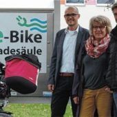 Neue E-Bike-Ladestation in Töging