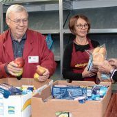 7000 Kilo Lebensmittel für Bedürftige