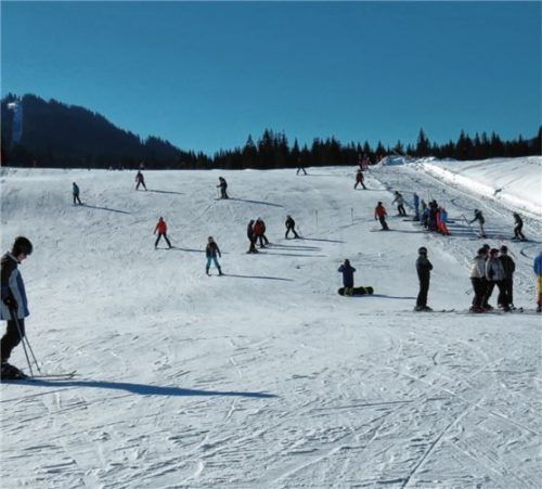 Das Skigebiet Winklmoosalm-Steinplatte, hier am Rossalmlift, ist das Haupteinsatzgebiet der Bergwachtbereitschaft Reit im Winkl. Foto Hausner