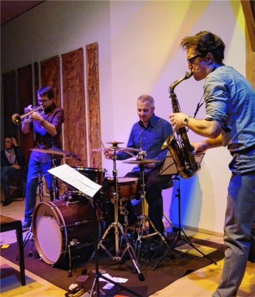 Das Trio „Jazz Sandwich“ interpretierte in Prien das „Enneagramm“. Foto  Friedrich