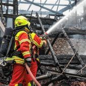 Brand in Marquartstein: Feuerwehrmänner wohlauf