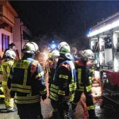 Kellerbrand in Gästeunterkunft