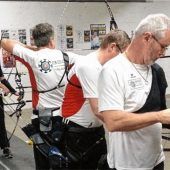 Bogen-Gaumeisterschaft im Stadtsaal in Mühldorf