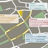 Hofstatt auf Weg zur Fußgängerzone?