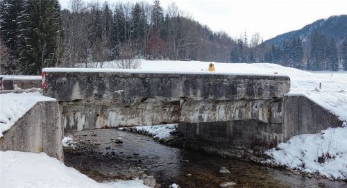 Die größte Investition im Haushaltsplan 2020 der Gemeinde Reit im Winkl ist der Neubau der Entfeldener Brücke mit 593 000 Euro. Foto Hauser