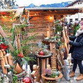 Adventsstimmung auf dem Dorfplatz