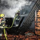 Kindergartenhütte brennt ab
