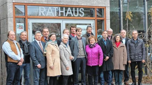 Die Kandidaten des Bürgerblocks Rohrdorf.Foto re