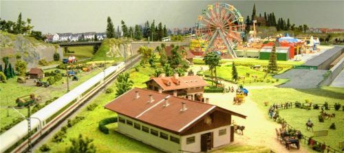 Die Mitglieder des Modelleisenbahnclubs gewähren den Besuchern bei den Ausstellungstagen einen Einblick in ihr vielfältiges Hobby.Foto re