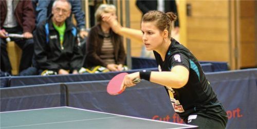 Die Nationalspielerin Petrissa Solja ist derzeit als 21. der Weltrangliste beste deutsche Spielerin. Foto  Erlich