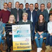 Bürgermeisterkandidat geht vorne weg